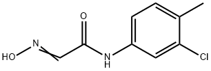 Acetamide, N-(3-chloro-4-methylphenyl)-2-(hydroxyimino)- Structure