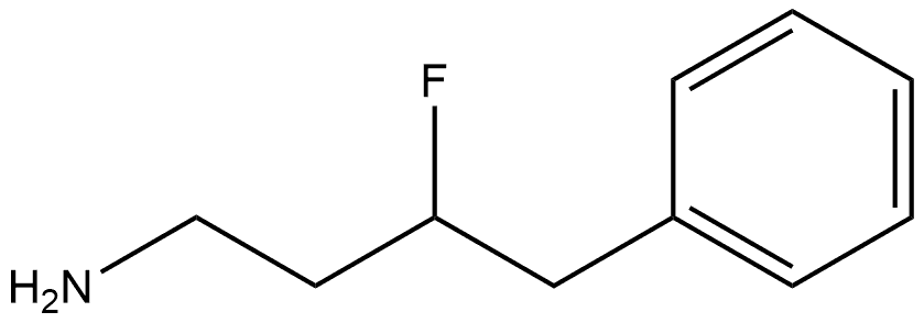 Benzenebutanamine, γ-fluoro-, 1552266-11-1, 结构式