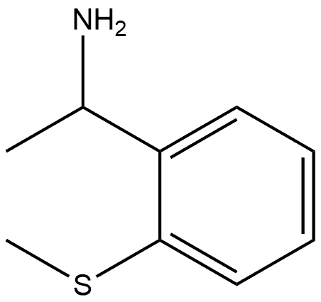 1-(2-(methylthio)phenyl)ethanamine,1552266-84-8,结构式