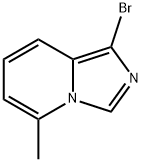 Imidazo[1,5-a]pyridine, 1-bromo-5-methyl- Structure