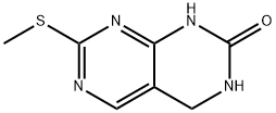 Pyrimido[4,5-d]pyrimidin-2(1H)-one, 3,4-dihydro-7-(methylthio)- Structure