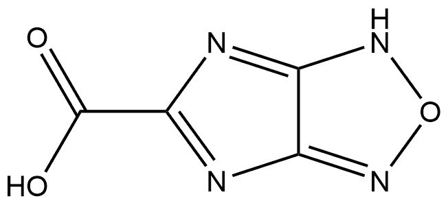 1H-Imidazo[4,5-c][1,2,5]oxadiazole-5-carboxylic Acid Structure