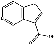 Furo[3,2-c]pyridine-3-carboxylic acid 化学構造式