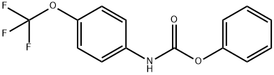 Carbamic acid, N-[4-(trifluoromethoxy)phenyl]-, phenyl ester Struktur