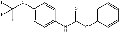 苯基(4-(三氟甲氧基)苯基)氨基甲酸酯, 155432-10-3, 结构式