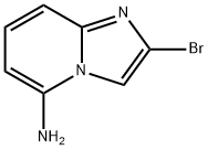 Imidazo[1,2-a]pyridin-5-amine, 2-bromo- 化学構造式