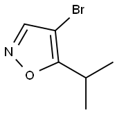 Isoxazole, 4-bromo-5-(1-methylethyl)- Struktur