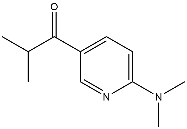 1-[6-(Dimethylamino)-3-pyridinyl]-2-methyl-1-propanone|