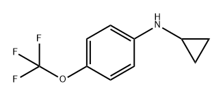 1554593-92-8 Benzenamine, N-cyclopropyl-4-(trifluoromethoxy)-