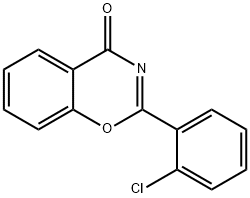 4H-1,3-Benzoxazin-4-one, 2-(2-chlorophenyl)- Structure