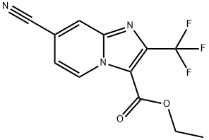 1555847-50-1 Ethyl 7-cyano-2-(trifluoromethyl)imidazo[1,2-a]pyridine-3-carboxylate