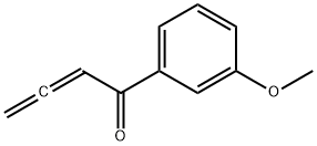 2,3-Butadien-1-one, 1-(3-methoxyphenyl)- Structure