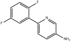 6-(2,5-Difluorophenyl)pyridin-3-amine Structure