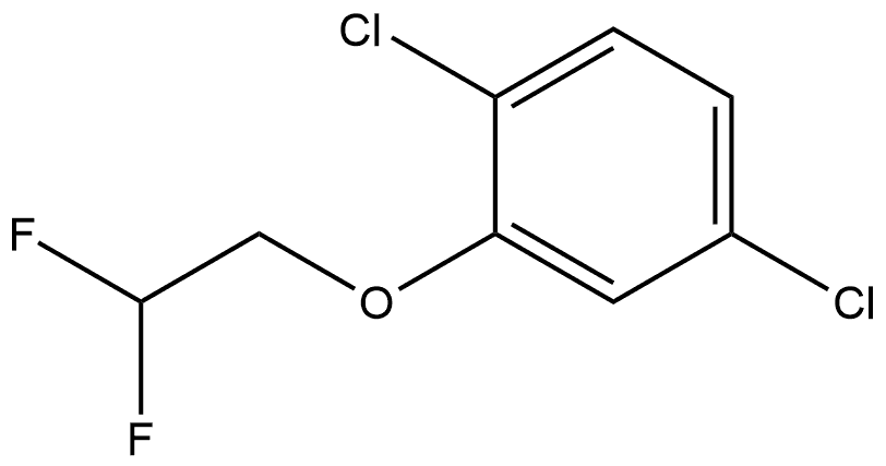 1556295-06-7 1,4-Dichloro-2-(2,2-difluoroethoxy)benzene
