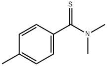 Benzenecarbothioamide, N,N,4-trimethyl- Struktur