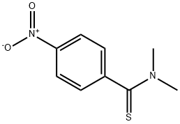 Benzenecarbothioamide, N,N-dimethyl-4-nitro- Struktur