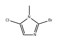 2-溴-5-氯-1-甲基-1H-咪唑,1557546-84-5,结构式