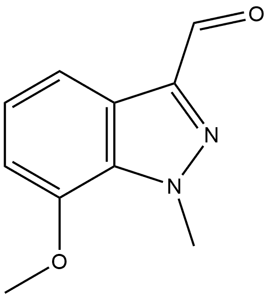 1557803-97-0 7-methoxy-1-methyl-indazole-3-carbaldehyde