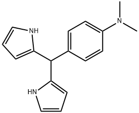 5-(4-二甲氨基苯基)二吡咯烷 结构式