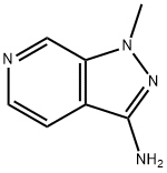 1-甲基-1H-吡唑并[3,4-C]吡啶-3-胺 结构式