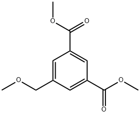 1,3-Benzenedicarboxylic acid, 5-(methoxymethyl)-, 1,3-dimethyl ester Structure