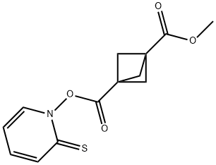 Bicyclo[1.1.1]pentane-1,3-dicarboxylic acid, 1-methyl 3-(2-thioxo-1(2H)-pyridinyl) ester