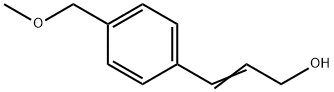 2-Propen-1-ol, 3-[4-(methoxymethyl)phenyl]- 化学構造式