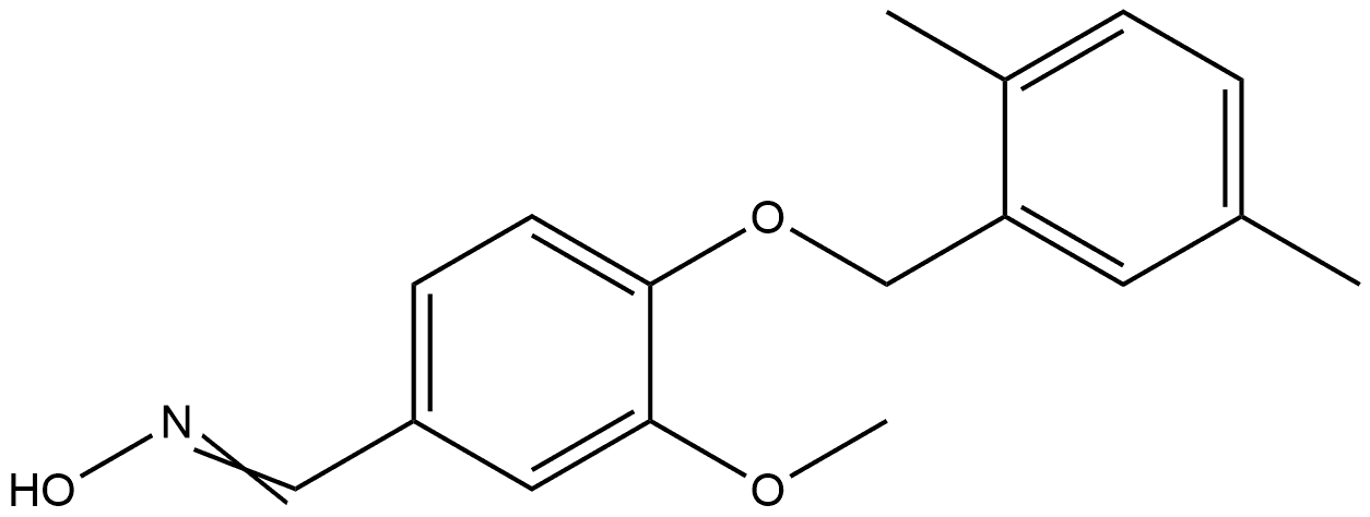 1564109-73-4 4-[(2,5-Dimethylphenyl)methoxy]-3-methoxybenzaldehyde oxime