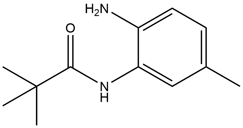 N-(2-Amino-5-methylphenyl)-2,2-dimethylpropanamide Structure