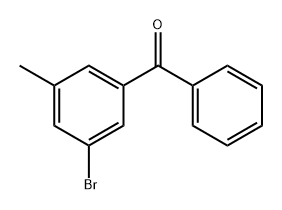 Methanone, (3-bromo-5-methylphenyl)phenyl- Structure