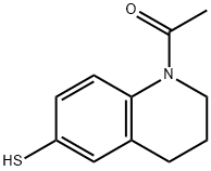 1-(6-Mercapto-3,4-dihydroquinolin-1(2H)-yl)ethanone 结构式
