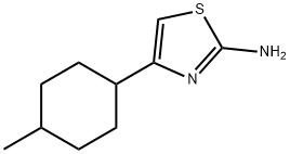 2-Thiazolamine, 4-(4-methylcyclohexyl)-,1566089-24-4,结构式