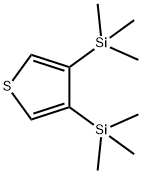 Thiophene, 3,4-bis(trimethylsilyl)- Struktur