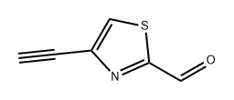 2-Thiazolecarboxaldehyde, 4-ethynyl- Structure