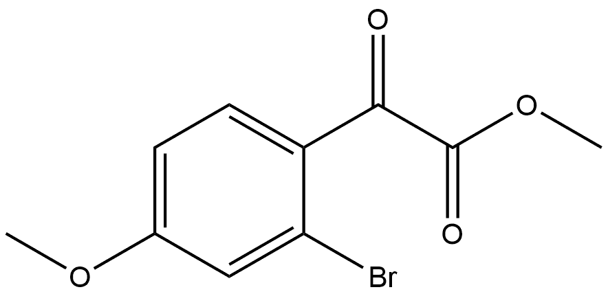 1566936-34-2 Methyl 2-bromo-4-methoxy-α-oxobenzeneacetate