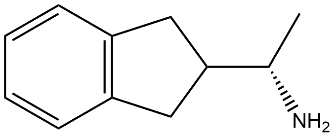 (S)-1-(2,3-dihydro-1H-inden-2-yl)ethan-1-amine Structure