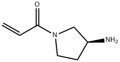 2-Propen-1-one, 1-[(3S)-3-amino-1-pyrrolidinyl]- Structure