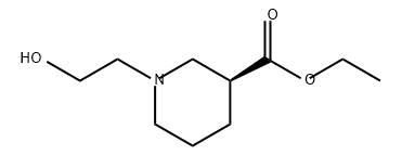 (S)-1-(2-羟乙基)-3-哌啶甲酸乙酯,1567972-75-1,结构式