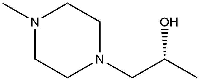 (2R)-1-(4-methylpiperazin-1-yl)propan-2-ol Structure