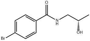 (S)-4-溴-N-(2-羟丙基)苯甲酰胺, 1568209-41-5, 结构式