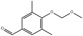4-(甲氧基甲氧基)-3,5-二甲基苯甲醛, 157028-15-4, 结构式