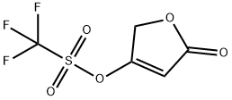 5-氧代-2,5-二氢呋喃-3-基三氟甲磺酸酯, 157123-01-8, 结构式