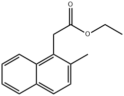 1-Naphthaleneacetic acid, 2-methyl-, ethyl ester Structure