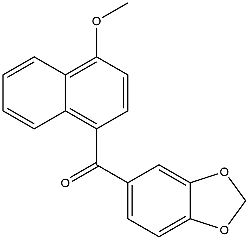 1,3-Benzodioxol-5-yl(4-methoxy-1-naphthalenyl)methanone|