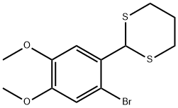 1,3-Dithiane, 2-(2-bromo-4,5-dimethoxyphenyl)-