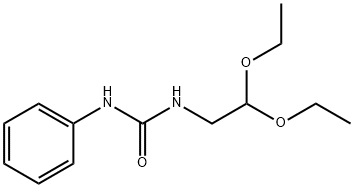Urea, N-(2,2-diethoxyethyl)-N'-phenyl- Structure