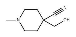 4-Piperidinecarbonitrile, 4-(hydroxymethyl)-1-methyl-
