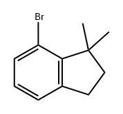 1H-Indene, 7-bromo-2,3-dihydro-1,1-dimethyl- Structure