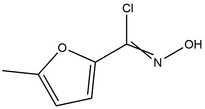 N-Hydroxy-5-methylfuran-2-carbimidoyl Chloride Struktur