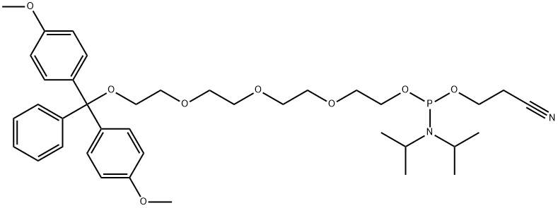 DMTR-O-TETRAETHYLENEGLYCOL PHOSPHORAMIDITE,158041-83-9,结构式